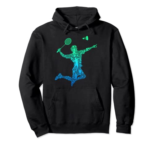 Badminton Federball Badmintonspieler Jungen Kinder Herren Pullover Hoodie von Badminton Spieler Geschenkideen