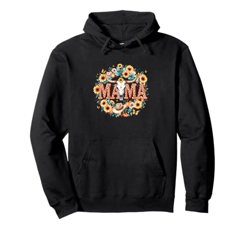 Mama Western-Design, Stiefel, Sonnenblumen, Schmetterlinge Pullover Hoodie Mama Western-Design, Stiefel, Sonnenblumen, Schmetterlinge Pullover Hoodie von Baileys Designs