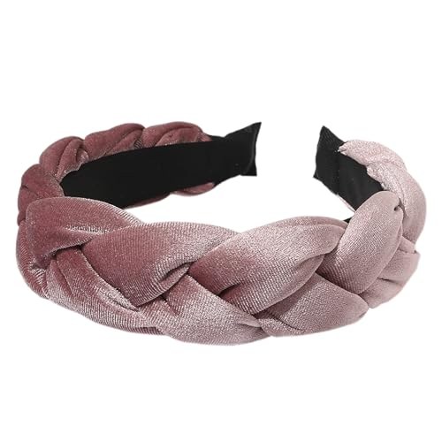Haarreif Dirndl, Haarreifen Damen Elegant Haarband Trachten Haarreif Breit Haarbänder Dirndl Samt Stirnbänder Geflochten Hair Accessories Stirnband, Braun 1, Einheitsgröße 8 Haarreif Dirndl, Haarreifen Damen Elegant Haarband Trachten Haarreif Breit Haarbänder Dirndl Samt Stirnbänder Geflochten Hair Accessories Stirnband, Braun 1, Einheitsgröße 8 von Baiomawzh