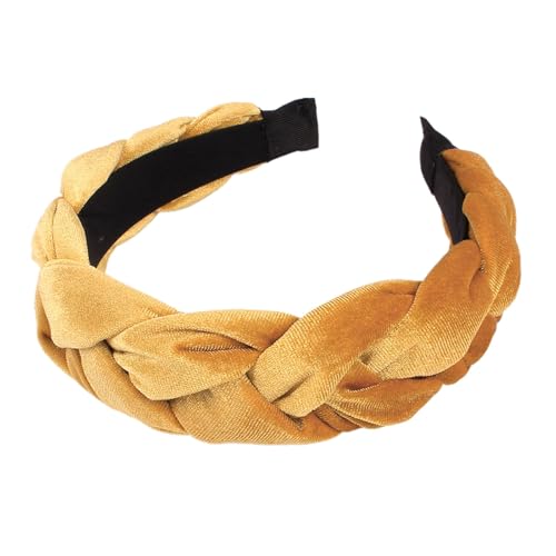 Haarreifen Damen, Haarreifen Damen Elegant Haarreif Geflochten Stirnbänder Trachten Haarbänder Dirndl Samt Haarband Breit Hair Accessories Stirnband, Gold, Einheitsgröße 8 Haarreifen Damen, Haarreifen Damen Elegant Haarreif Geflochten Stirnbänder Trachten Haarbänder Dirndl Samt Haarband Breit Hair Accessories Stirnband, Gold, Einheitsgröße 8 von Baiomawzh