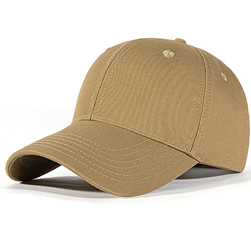 Bakicey Baseball Cap Unisex Outdoor Baseball Cap Kappe Baumwolle Baseball Mützen Erwachsenen Casual Reine Farbe Baseboard Baseballkappe Verstellbar Baseball Cap Kappe Damen Herren (Kastanienbraun) von Bakicey