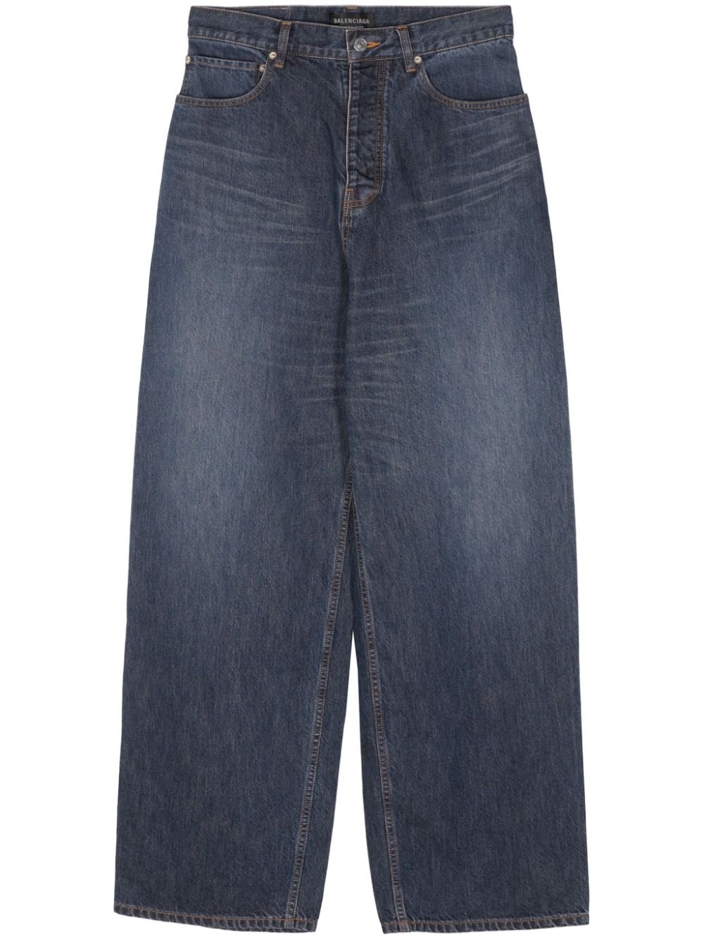 Balenciaga Jeans mit weitem Bein - Blau von Balenciaga