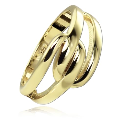 Balia Damen Ring aus 333 Gelbgold Design Gr.54 BGR062G54 Gold Ring von Balia