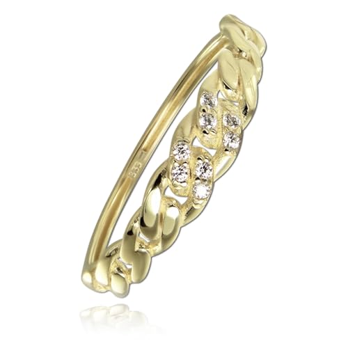 Balia Damen Ring aus 333 Gelbgold mit Zirkonia Gr.54 BGR056G54 Gold Ring von Balia