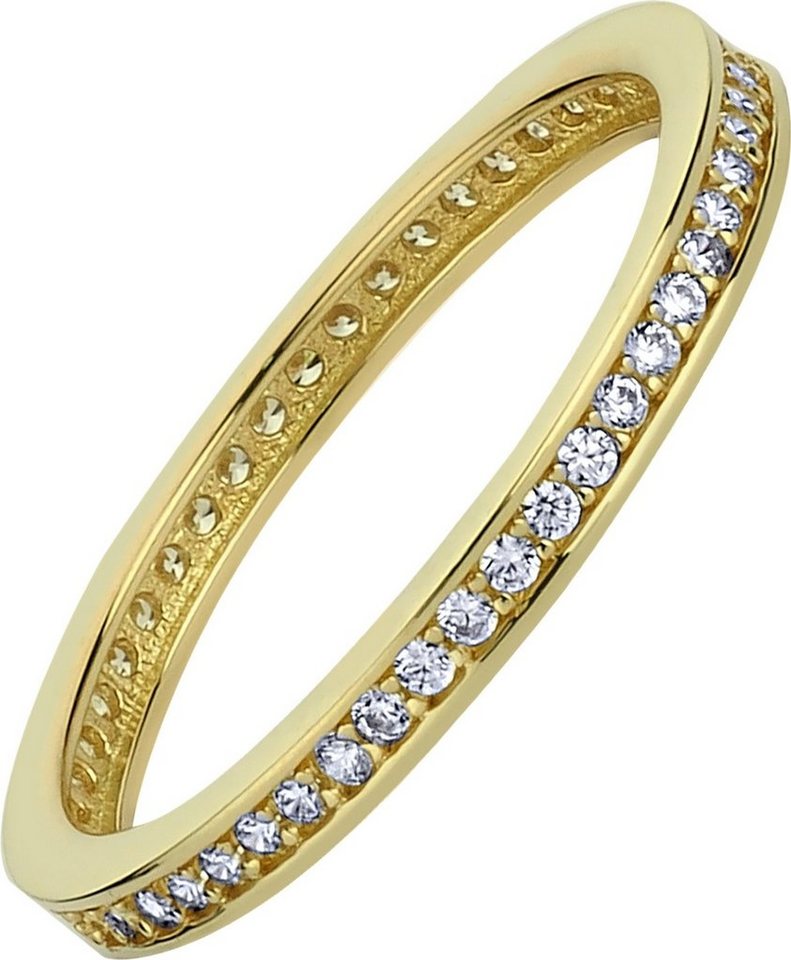 Balia Goldring Balia Damen Ring Gelbgold 8Karat Gr.54 (Fingerring), Damen Ringe, 54 (17,2) Gitzer, 333 Gelbgold - 8 Karat von Balia