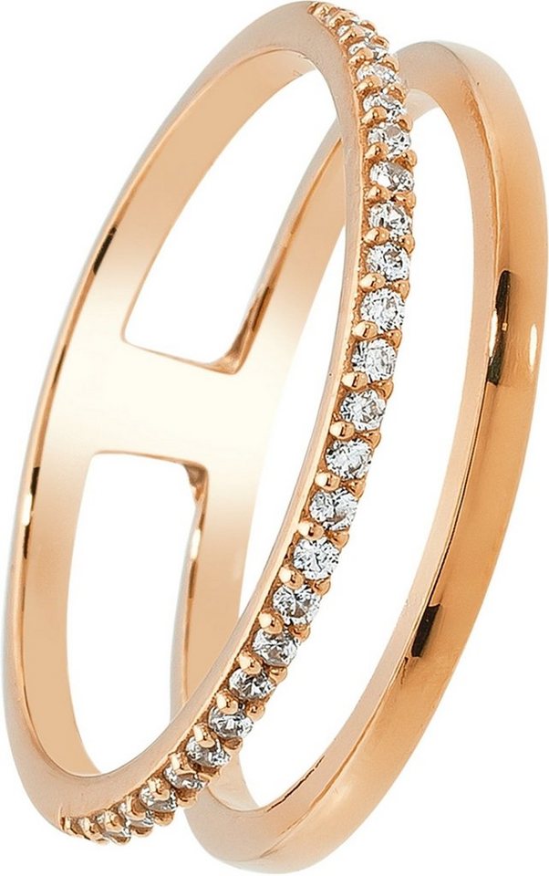 Balia Goldring Balia Ring Damen 333 Rosegold 8Kt Gr.54 (Fingerring), Damen Ringe, 54 (17,2), 333 Rosegold - 8 Karat von Balia