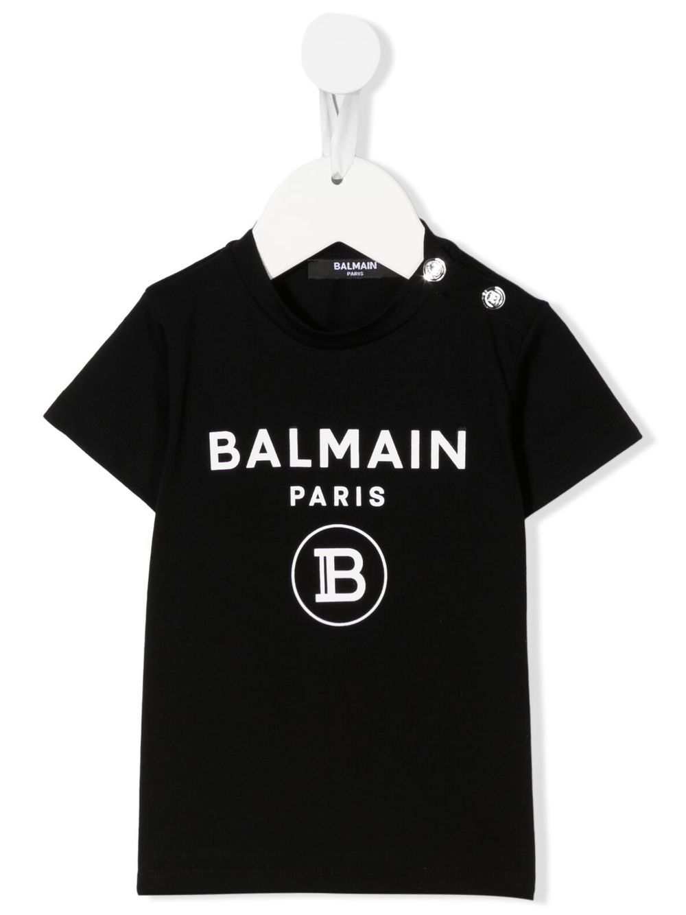 Balmain Kids T-Shirt mit Logo-Print - Schwarz von Balmain Kids