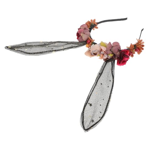 Baluue Hasenohr Stirnband Haarband mit Hasenohren aus Spitze Spitzenstirnbänder Kaninchenohrstirnband haarschmuck Party Haarzubehör Blumenkopfschmuck Garn Blume Baluue Hasenohr Stirnband Haarband mit Hasenohren aus Spitze Spitzenstirnbänder Kaninchenohrstirnband haarschmuck Party Haarzubehör Blumenkopfschmuck Garn Blume von Baluue