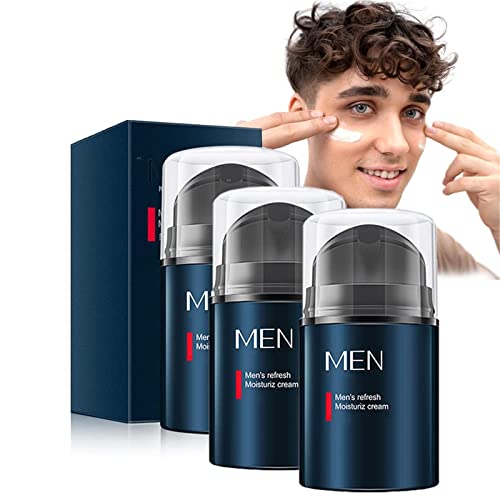 AgeDefy Men's All-In-One Face Cream, Herren All-in-One Gesichtscreme, Gesichtsfeuchtigkeitscreme, Hautstraffung, Anti Alterungs Creme (3pcs) von Bamideo