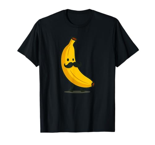 Cooles Bananen-Schnurrbart Bart Kostüm für Jungen und Mädchen T-Shirt Cooles Bananen-Schnurrbart Bart Kostüm für Jungen und Mädchen T-Shirt von Banana Bird Outfit