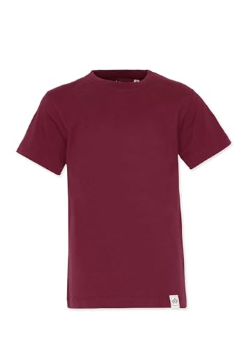 Band of Rascals Kinder Kurzarm T-Shirt Basic aus Bio-Baumwolle, Bordeaux, Gr. 158 Band of Rascals Kinder Kurzarm T-Shirt Basic aus Bio-Baumwolle, Bordeaux, Gr. 158 von Band of Rascals