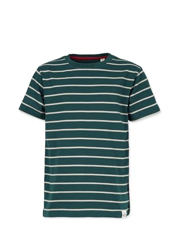 Band of Rascals Kinder Kurzarm T-Shirt Striped aus Bio-Baumwolle, Racing-Green-moos, Gr. 98/104 Band of Rascals Kinder Kurzarm T-Shirt Striped aus Bio-Baumwolle, Racing-Green-moos, Gr. 98/104 von Band of Rascals