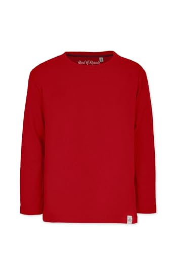 Band of Rascals Kinder Langarmshirt Basic aus Bio-Baumwolle, red, Gr. 140 Band of Rascals Kinder Langarmshirt Basic aus Bio-Baumwolle, red, Gr. 140 von Band of Rascals