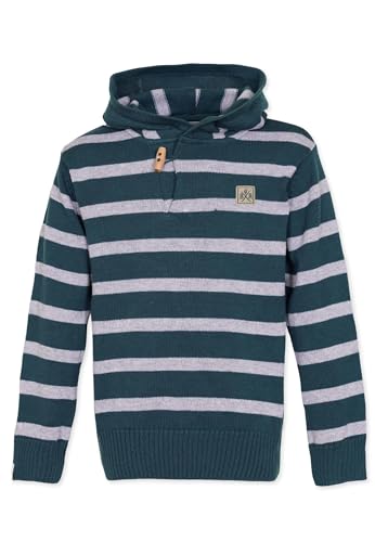 Band of Rascals Kinder Strickpullover Bars Strick aus Bio-Baumwolle, Dark-Petrol-Grey, Gr. 134 Band of Rascals Kinder Strickpullover Bars Strick aus Bio-Baumwolle, Dark-Petrol-Grey, Gr. 134 von Band of Rascals