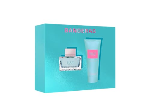 Banderas Perfumes – Blue Seduction Woman Geschenkset EDT 50 ml + Bodylotion 75 ml – Langanhaltend – Frischer, legerer und femininer Duft – Blumige und aquatische Noten – Ideal für tagsüber Banderas Perfumes – Blue Seduction Woman Geschenkset EDT 50 ml + Bodylotion 75 ml – Langanhaltend – Frischer, legerer und femininer Duft – Blumige und aquatische Noten – Ideal für tagsüber von Banderas