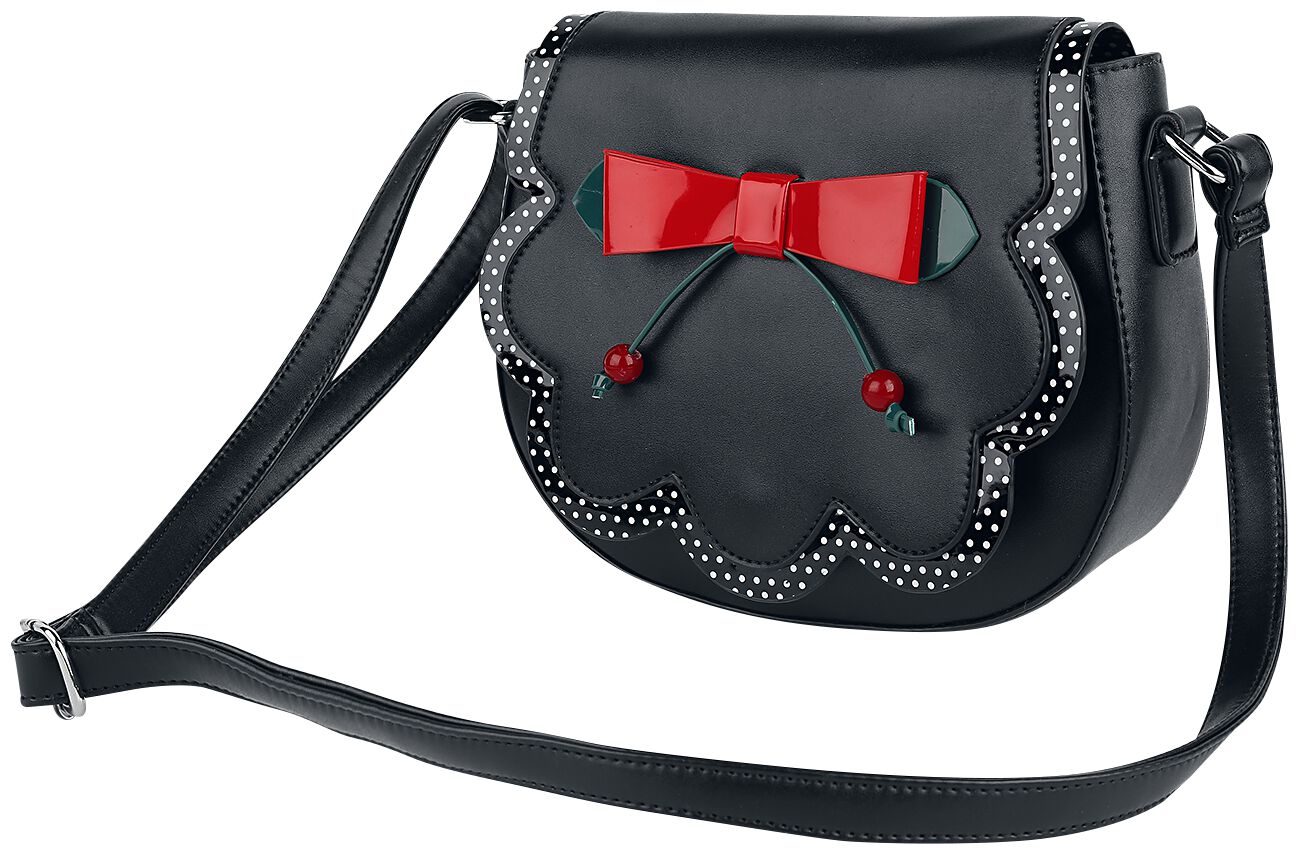 Banned Retro Handtasche - Marilou - für Damen - schwarz Banned Retro Handtasche - Marilou - für Damen - schwarz von Banned Retro
