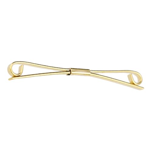 Baoblaze Krawattenkragenspange formell für Hochzeit Business für Herren Metall für Krawattenverschluss, Gold Baoblaze Krawattenkragenspange formell für Hochzeit Business für Herren Metall für Krawattenverschluss, Gold von Baoblaze