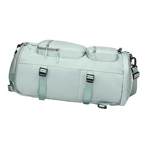 Baoblaze Sporttasche für Damen Und Herren, Sporttasche mit Schuhfach, Weekender Übernachtungstasche/Rucksack, Sporttasche für Reisen, Schwimmen, Grün von Baoblaze