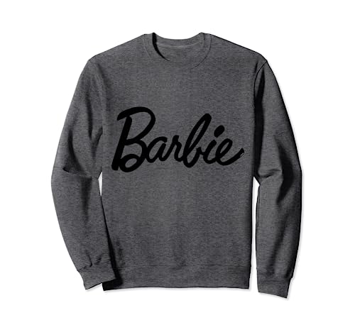 Barbie Sweatshirt für Damen, offizielles Logo Schwarz, mehrfarbig Sweatshirt von Barbie