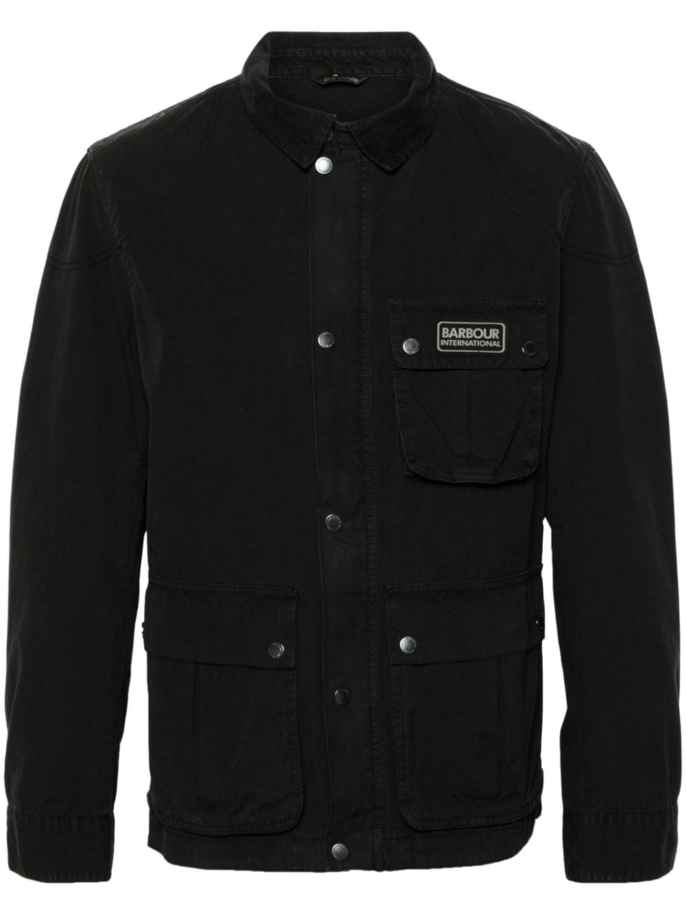 Barbour International Tourer Barwell Hemdjacke - Schwarz von Barbour International