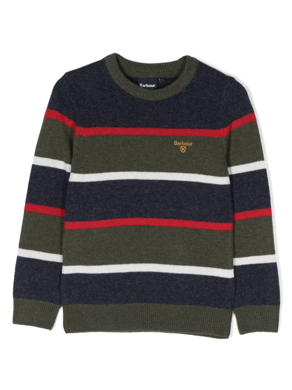 Barbour Kids Gestreifter Cranmer Pullover - Blau von Barbour Kids