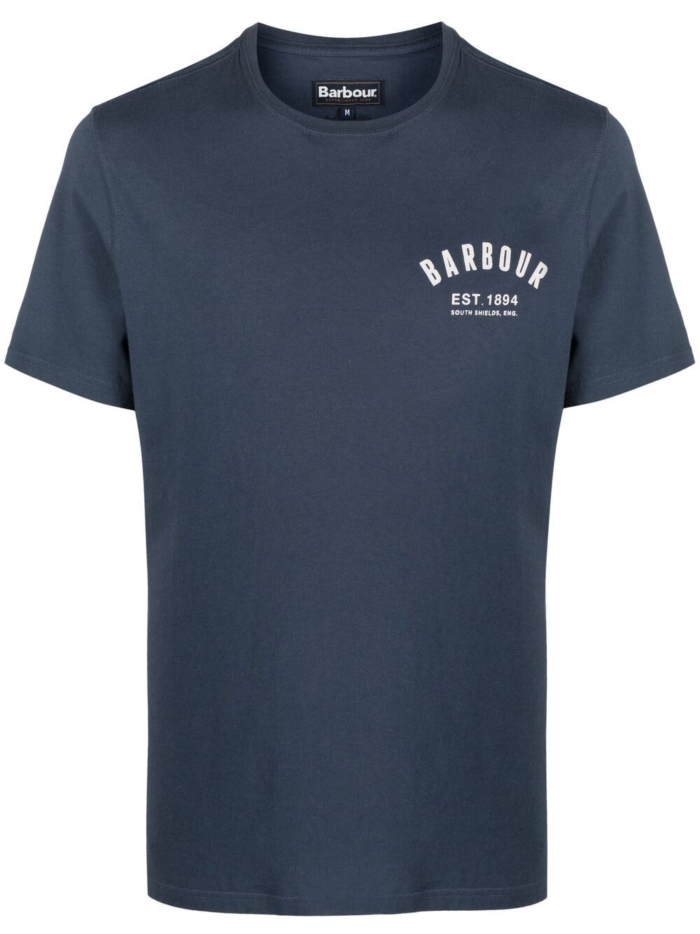 Barbour T-Shirt mit Logo-Print - Blau von Barbour