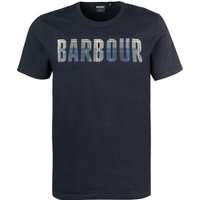 Barbour Herren T-Shirt blau Baumwolle von Barbour