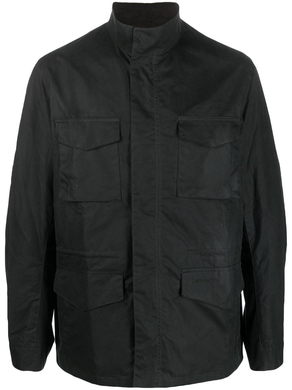 Barbour Jacke mit aufgesetzten Taschen - Grau von Barbour