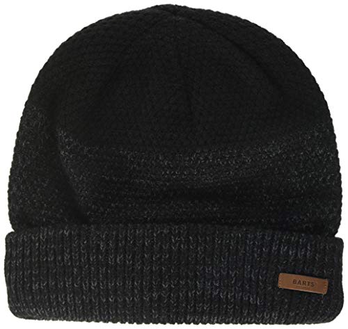 Barts Herren Ail Beanie Baskenmütze, Schwarz (Black 0001), One Size (Herstellergröße: Uni) von Barts