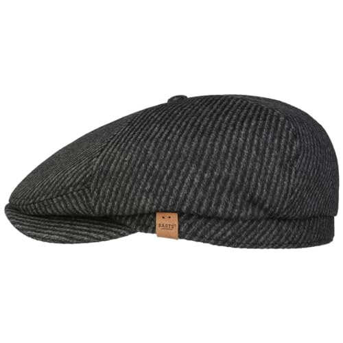 Barts Herren Jamaica Cap Zeitungskappe, 0001-BLACK, 58 von Barts