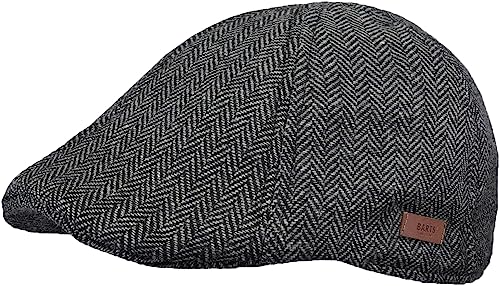 Barts Herren Mr. Mitchell Cap Baskenmütze, Schwarz (0001-BLACK 001J), Large von Barts