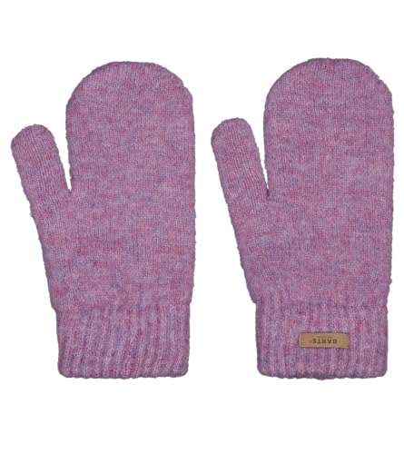 Barts Strick Fäustlinge Witzia Mitts gefütterte Damen-Handschuhe 4543 Berry 26 von Barts