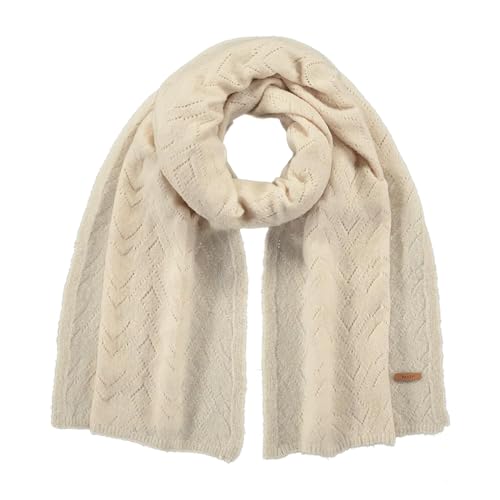 Barts W Bridgey Scarf Weiß - Bequemer warmer Damen Strickschal, Größe One Size - Farbe Cream von Barts