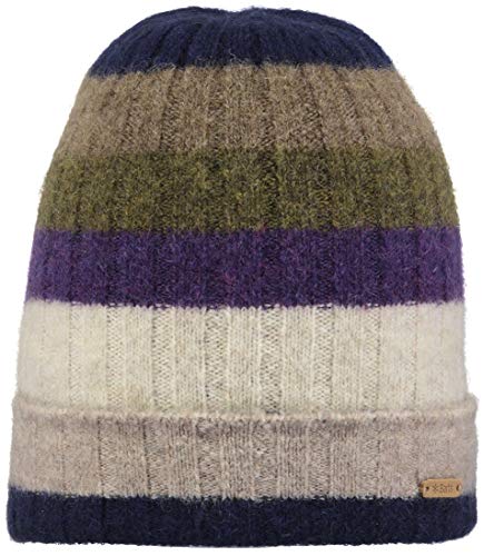 Barts W Constance Beanie Blau, Damen Kopfbedeckung, Größe One Size - Farbe Navy von Barts