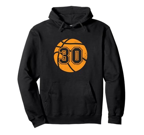 Basketballspieler #30 Basketball Mama Papa Trikot Nummer 30 Pullover Hoodie Basketballspieler #30 Basketball Mama Papa Trikot Nummer 30 Pullover Hoodie von Basketball Player #30 Basketball Mom Dad Jersey 30