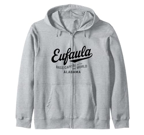 Eufaula Alabama Bass Capital Männer Frauen Kinder Geschenk Kapuzenjacke Eufaula Alabama Bass Capital Männer Frauen Kinder Geschenk Kapuzenjacke von Bass Capital of the World