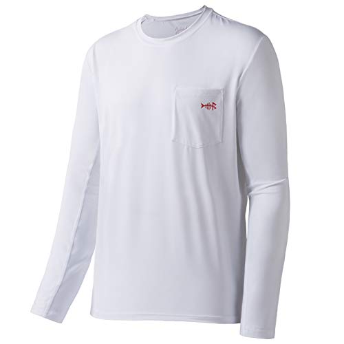 Bassdash Herren UPF 50+ Performance Langarm T-Shirt UV-Sonnenschutz Angeln Wandern Sport Shirts von Bassdash