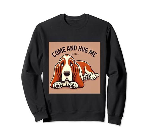 Hug Your Dog Basset Basset Mama Papa Doggie Basset Hound Sweatshirt Hug Your Dog Basset Basset Mama Papa Doggie Basset Hound Sweatshirt von Basset Hound Gifts and Doggie Shirts