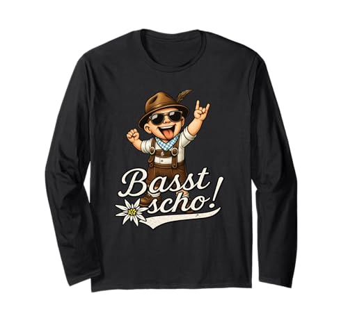 Tracht Basst Scho Dirndl Lederhosen Bayerisch Tracht Ersatz Langarmshirt Tracht Basst Scho Dirndl Lederhosen Bayerisch Tracht Ersatz Langarmshirt von Basst Scho Trachten Ersatz Dirndl Dialekt Boarisch