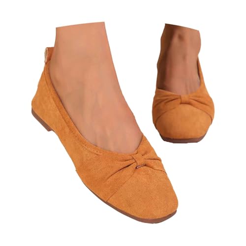 Ballerinas Damen Slip on Bequem Ballerina Schuhe - Walking Flats Für Frauen Niedriger Keil Dirndl rutschfest Flache Trachtenschuhe Runde Zehe Strick Kleid Ballerinas Damen Slip on Bequem Ballerina Schuhe - Walking Flats Für Frauen Niedriger Keil Dirndl rutschfest Flache Trachtenschuhe Runde Zehe Strick Kleid von Bastwahl
