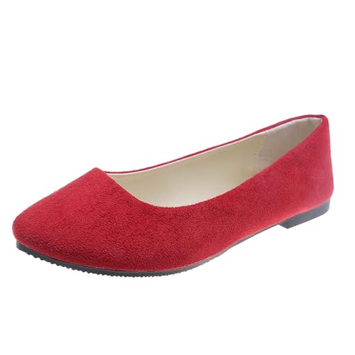 Damen Ballerinas Bequem Slip on Ballerina Schuhe - rutschfest Flache Trachtenschuhe Runde Zehe Strick Kleid Niedriger Keil Dirndl Walking Flats Für Frauen Damen Ballerinas Bequem Slip on Ballerina Schuhe - rutschfest Flache Trachtenschuhe Runde Zehe Strick Kleid Niedriger Keil Dirndl Walking Flats Für Frauen von Bastwahl