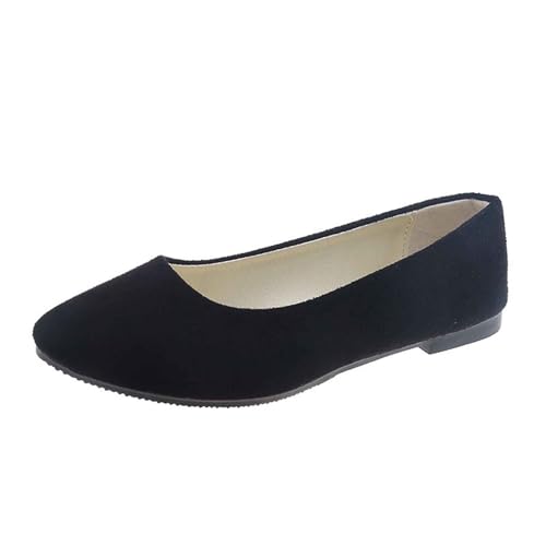 Damen Ballerinas Bequem Slip on Ballerina Schuhe - rutschfest Flache Trachtenschuhe Runde Zehe Strick Kleid Niedriger Keil Dirndl Walking Flats Für Frauen Damen Ballerinas Bequem Slip on Ballerina Schuhe - rutschfest Flache Trachtenschuhe Runde Zehe Strick Kleid Niedriger Keil Dirndl Walking Flats Für Frauen von Bastwahl