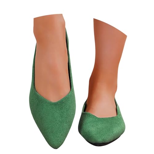 Damen Ballerinas Bequem Slip on Ballerina Schuhe - rutschfest Flache Trachtenschuhe Walking Flats Für Frauen Runde Zehe Strick Kleid Niedriger Keil Dirndl Damen Ballerinas Bequem Slip on Ballerina Schuhe - rutschfest Flache Trachtenschuhe Walking Flats Für Frauen Runde Zehe Strick Kleid Niedriger Keil Dirndl von Bastwahl