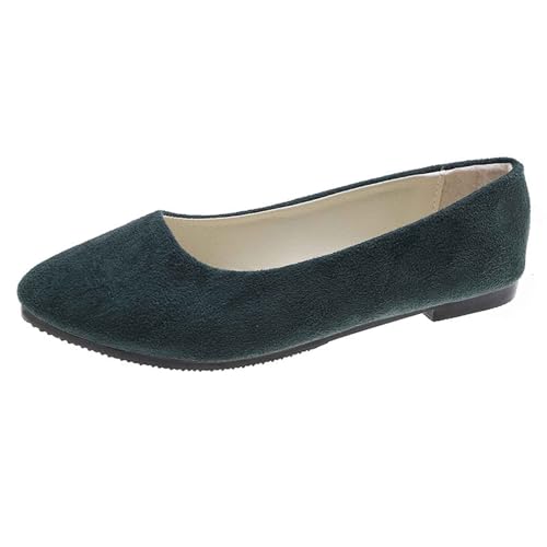 Damen Strick-Ballerinas Mit Rundkappe Flache Slip-On Schuhe - Niedriger Keil Slip on Ballerina Dirndl Runde Zehe Strick Kleid Walking Flats Für Frauen rutschfest Trachtenschuhe Damen Strick-Ballerinas Mit Rundkappe Flache Slip-On Schuhe - Niedriger Keil Slip on Ballerina Dirndl Runde Zehe Strick Kleid Walking Flats Für Frauen rutschfest Trachtenschuhe von Bastwahl