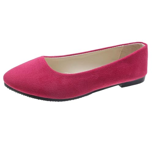 Damen Strick-Ballerinas Mit Rundkappe Flache Slip-On Schuhe - Niedriger Keil Slip on Ballerina Dirndl Runde Zehe Strick Kleid Walking Flats Für Frauen rutschfest Trachtenschuhe Damen Strick-Ballerinas Mit Rundkappe Flache Slip-On Schuhe - Niedriger Keil Slip on Ballerina Dirndl Runde Zehe Strick Kleid Walking Flats Für Frauen rutschfest Trachtenschuhe von Bastwahl