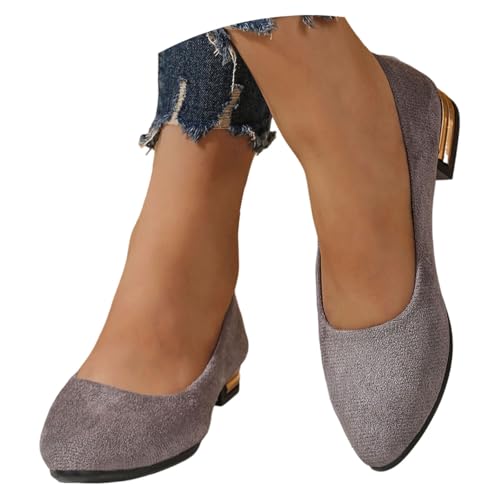Damen Strick-Ballerinas Mit Rundkappe Flache Slip-On Schuhe - Walking Flats Für Frauen rutschfest Trachtenschuhe Niedriger Keil Slip on Ballerina Dirndl Runde Zehe Strick Kleid Damen Strick-Ballerinas Mit Rundkappe Flache Slip-On Schuhe - Walking Flats Für Frauen rutschfest Trachtenschuhe Niedriger Keil Slip on Ballerina Dirndl Runde Zehe Strick Kleid von Bastwahl