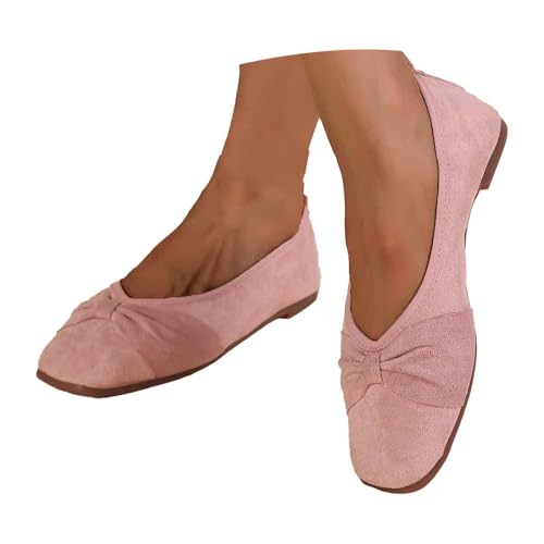 Damen Strick-Ballerinas Mit Rundkappe Flache Slip-On Schuhe - rutschfest Trachtenschuhe Walking Flats Für Frauen Niedriger Keil Slip on Ballerina Dirndl Runde Zehe Strick Kleid Damen Strick-Ballerinas Mit Rundkappe Flache Slip-On Schuhe - rutschfest Trachtenschuhe Walking Flats Für Frauen Niedriger Keil Slip on Ballerina Dirndl Runde Zehe Strick Kleid von Bastwahl