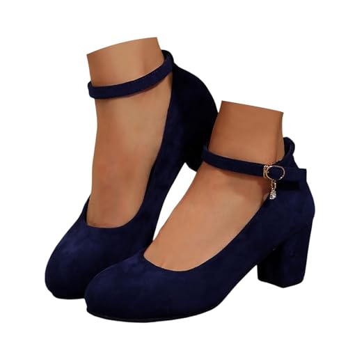 Mary Jane Schuhe Damen Riemen Pumps Halbschuhe Heels - Seicht Mund Japanisch Ballerina Süß Lolita Prinzessin Runde Zehe Wohnungen Retro Schnalle Brautschuhe Mary Jane Schuhe Damen Riemen Pumps Halbschuhe Heels - Seicht Mund Japanisch Ballerina Süß Lolita Prinzessin Runde Zehe Wohnungen Retro Schnalle Brautschuhe von Bastwahl