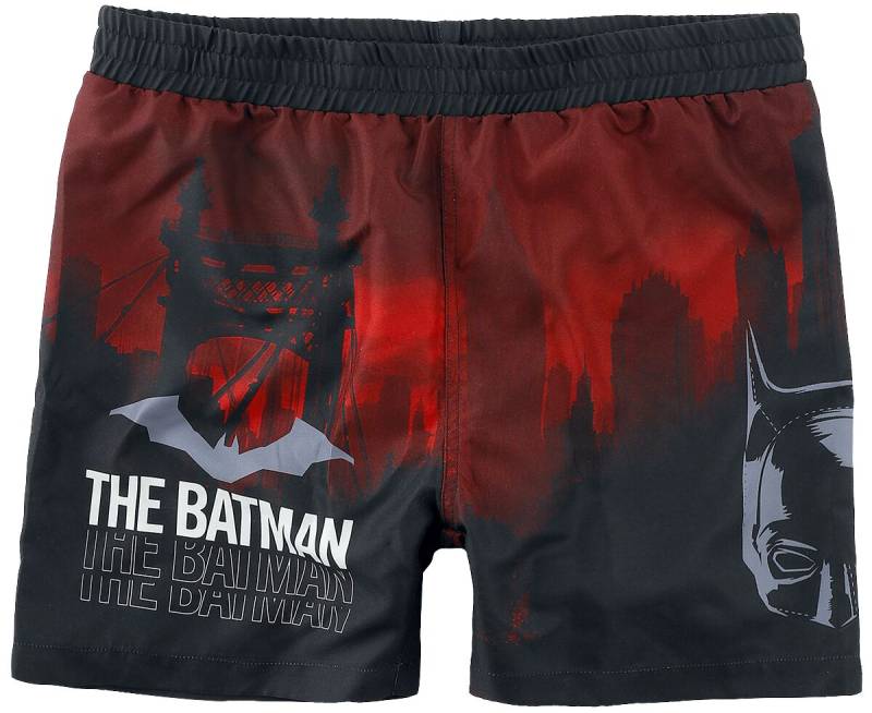 Batman Badeshort - Kids - The Batman - Gotham - 140 bis 176 - für Männer - Größe 164 - schwarz  - EMP exklusives Merchandise! von Batman