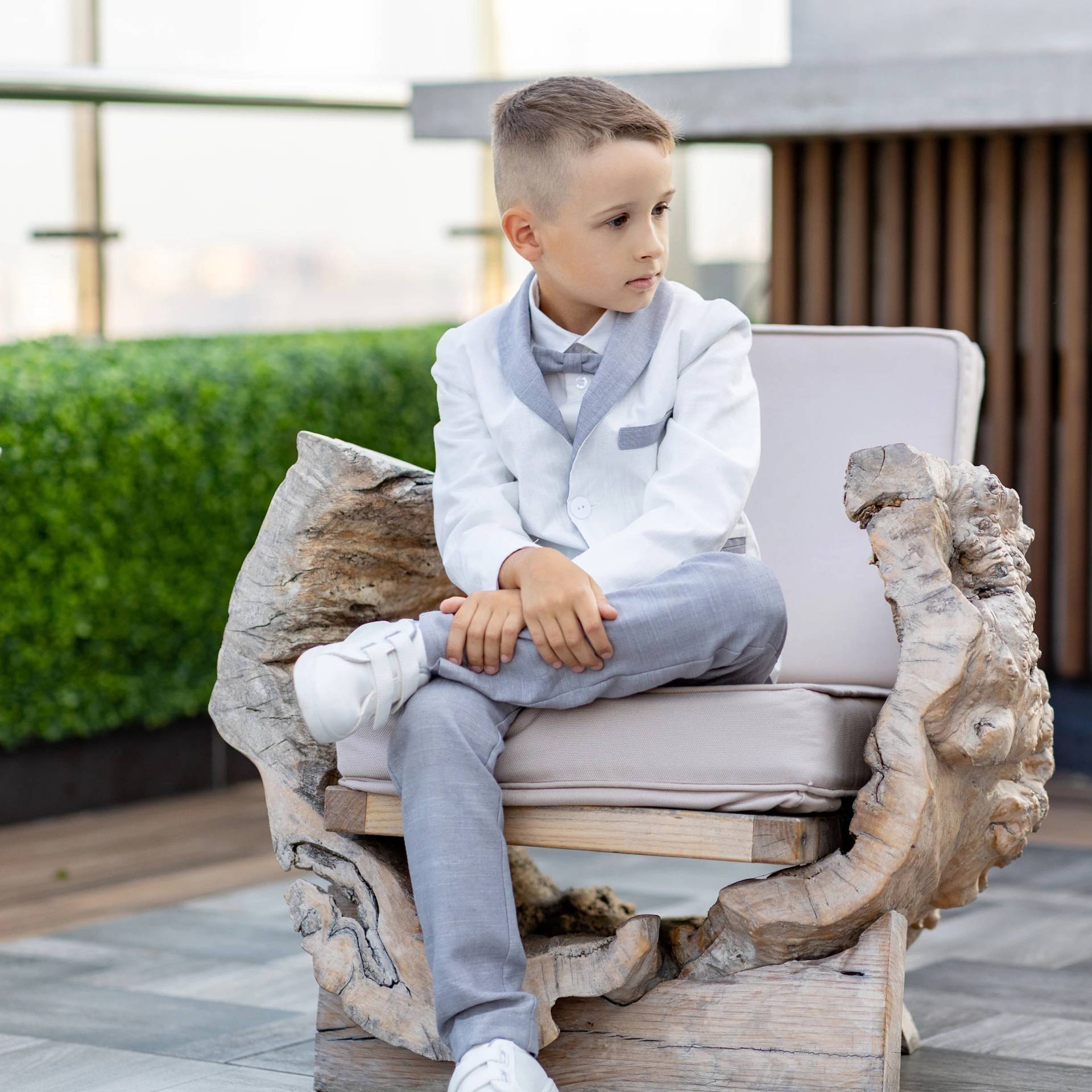 Kleinkind Leinen Anzug - Jacke Hose Hemd Fliege, Erstkommunion Outfit Für Jungen, Hochzeitsoutfit, Ringträger Outfit, Page Boy Kleinkind Leinen Anzug - Jacke Hose Hemd Fliege, Erstkommunion Outfit Für Jungen, Hochzeitsoutfit, Ringträger Outfit, Page Boy von BattesimoLove